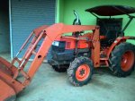 ขาย KUBOTA L3408 พร้อมบุ้งกี๋ 