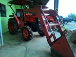 ขาย KUBOTA L3408 พร้อมบุ้งกี๋ 