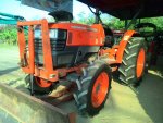 ขายรถไถ KUBOTA L4508 พร้อมดันหน้าตราช้าง ยางใหม่4เส้น กระทะล้อใหม่4วง รถไร่สภาพดีพร้อมใช้งาน มีทะเบียนพร้อมโอน DC Tractor Rayong 0818618678,0899347475
