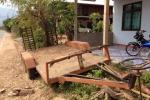 ขายรถเกี่ยวข้าว(อุ้ม) KUBOTA DC68G พร้อมเทนเลอร์