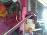 ขายรถเกี่ยวข้าวเดี่ยวทรนง เครื่องมิตซู TURBO 6M61ตัวเดิน12ปั้มไดกิ้น