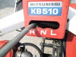 รถเกี่ยวข้าวเดินตาม รหัสสินค้า : 14001678 ยี่ห้อ : MITSUBISHI รุ่น : KB510 ชมสินค้าอื่นๆ เพิ่มเติมที่ www.nihonmono.com