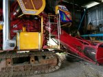 ขายรถเกี่ยวข้าวเกษตรพัฒนาเจ้าช้างไวไฟจัมโบ้ปลายปี54 เครื่องมิทซู220เทอโบ ปั้มเบอ23 มอเตอร์ตรงเบอร์23 ตัวเดิน12HT สภาพพร้อมใช้งาน จัดไฟแนนซ์ได้ เอกสารพ