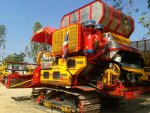 ขายรถเกี่ยวข้าวศักดิ์พัฒนาKM56 อุ้ม2.5ตัน เครื่อง6HH1 เทอร์โบ สภาพสวย ตัวเดิน12HT