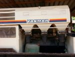 ขายรถเกี่ยวข้าวเล็กYANMAR รองกระสอบ หน้ากว้าง1.50เมตร เครื่องYAN่MAR 25แรง เครื่องดี ช่วงล่างดี เลี้ยวซ้าย ขวา เดินหน้า ถอยหลังได้สบาย สนใจโทร090-8588