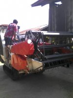 ขายรถเกี่ยวข้าว Dc60พลัสปี54 ทำงาน1560ชม. พร้อมเทรลเลอร์สาลีลาก สภาพพร้อมใช้งานรถสวย เอกสารเล่มทะเบียน 