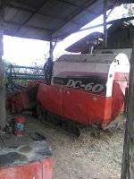 ขายรถเกี่ยวคูโบต้า KUBOTA60 รุ่นรองกระสอบ ปี52พร้อมเทรลเลอร์รถเกี่ยว พร้อมทำงาน 