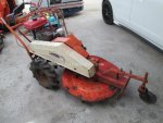  รถตัดหญ้าแบบเดินตาม ยี่ห้อ : MITSUBISHI รุ่น : SR700M  รหัสสินค้า : 14001814
