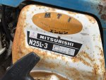 ขายรถพรวนดินเล็กเดินตาม MITSUBISHI มีเกียร์ เครื่องแรง ทำแปลงผัก พรวนดินใส่ปุ๋ย 