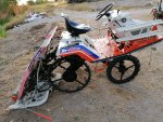 ขายรถดำนานั่งขับkubota SP1 400R 4แถว 8 เข็มคู่