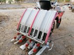 ขายรถดำนานั่งขับkubota SP1 400R 4แถว 8 เข็มคู่