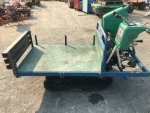 รถบรรทุกตีนตะขาบ เดินตาม ยี่ห้อ YANMAR รุ่น TC400A เครื่องยนต์เบนซิน 5แรง 2เกียร์หน้า 1เกียร์ถอย น้ำหนักบรรทุก 300 kg.
