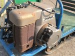 รถบรรทุกตีนตะขาบ เดินตาม ยี่ห้อ YANMAR รุ่น TC400A เครื่องยนต์เบนซิน 5แรง 2เกียร์หน้า 1เกียร์ถอย น้ำหนักบรรทุก 300 kg.