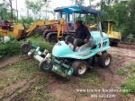 สภาพสวยๆ ราคาโดนๆครับ รถตัดหญ้า TSUCHIYA แบบใบมีดตัด 3 ใบ 4WD เครื่อง KUBOTA เก่าญี่ปุ่น พร้อมใช้