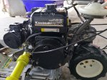 ขายรถตัดหญ้าเดินตาม orec WM70 made in japan เครื่องเบนซิน 4 จังหวะ Kawasaki FE170 รุ่นใหญ่ 5 แรง