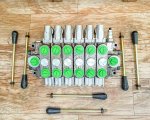 วาล์วมือโยก แบบสแตค (Directional Valves Sectional valves) Hydrocontrol
