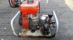 ขายเครื่องสูบน้ำและปั้มพ่นยาแรงดันสูงhonda kubota arimitsu เก่าญี่ปุ่น