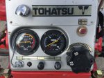 ปั๊มดับเพลิง TOHATSU รุ่น V56A มือ2ญี่ปุ่น เครื่องใหญ่ รุ่นใหม่ แรงจัด เครื่องยนต์เบนซิน 2จังหวะ 2สูบ รุ่นใหม่ ประหยัดน้ำมัน