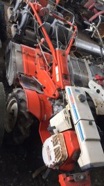 ขายรถพรวนดินยี่ห้อ คูโบต้าKUBOTA รุ่น T702 4จังหวะ 7แรงม้า เก่าญี่ปุ่น