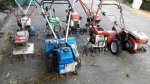 ขายรถพรวนดินตั๊กแตนและหลังเต่า orec honda iseki yanmar เก่าญี่ปุ่น