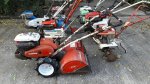 ขายรถพรวนดินตั๊กแตนและหลังเต่า orec honda iseki yanmar เก่าญี่ปุ่น