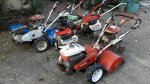 ขายรถพรวนดินตั๊กแตนและหลังเต่า orec honda iseki yanmar เก่าญี่ปุ่น