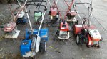 ขายรถพรวนดินตั๊กแตนและหลังเต่า orec honda iseki yanmar เก่าญี่ปุ่น