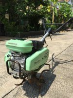 ขายรถพรวนดินตั๊กแตน honda f410 4 แรง มีเกียร์ 2 เกียร์