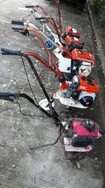 ขายรถพรวนดินตั๊กแตน iseki mitsu honda 