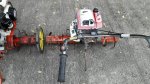 ขายรถพรวนดินyanmar pmt320 honda f200 แบบพรวนท่อน