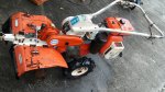 ขายรถพรวนดิน สาดดินเปิดปีก  shibaura 7แรงนำเข้าญี่ปุ่น