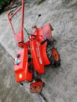 ขายรถพรวนดิน สาดดินเปิดปีก  ks250 robin7แรงนำเข้าญี่ปุ่น