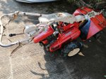 ขายรถพรวนดิน สาดดินshibaura ssr552 7 แรง นำเข้าญี่ปุ่น