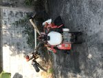 ขายรถพรวนดินเดินตาม แบบเปิดข้าง Kubota TS750 NW