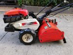 ขายรถพรวนดินหลังเต่าmitsubishi MMR 60 แรงเบนซิน ohv ญี่ปุ่น