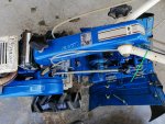 ขายรถสาดดินพรวนดินเข้าร่องisekiKC520 kawasakiFE250 8 แรงนำเข้า