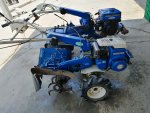 ขายรถสาดดินพรวนดินเข้าร่องisekiKC520 kawasakiFE250 8 แรงนำเข้า