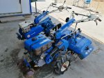 ขายรถสาดดินพรวนดินเข้าร่องisekiKC520 kawasakiFE250 8 แรงนำเข้า