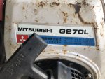 ขายรถพรวนดินเดินตาม Mitsubishi MSD 27(ล้อเดียว)
