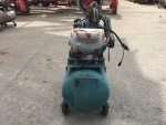ปั๊มลมเล็กญี่ปุ่น ถังประมาณ 30ลิตร มอเตอร์110V. ขายตามสภาพ ไม่ได้เช็ค