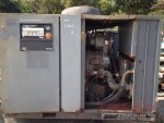 ปั๊ม ATLAS COPCO รุ่น ZT45 ระบบ Screw 7.5bar มอเตอร์ ไฟ200V. 3phase 45Kw. พร้อมถังพักแรงดัน ขายถูก
