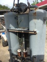 ปั๊ม ATLAS COPCO รุ่น ZT45 ระบบ Screw 7.5bar มอเตอร์ ไฟ200V. 3phase 45Kw. พร้อมถังพักแรงดัน ขายถูก