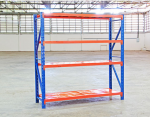 Shelf สินค้า ในโกดัง Warehouse สินค้ามือหนึ่ง  ขนาด กว้าง 2เมตร สูง 2เมตร ลึก 60เซน รับน้ำหนักได้ ชั้นละ 200กิโลกรัม