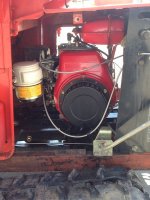 รถนวดข้าวลงกระสอบ แบบนวดคอรวง บนรถบรรทุกตีนตะขาบ ยี่ห้อMitsubishi รุ่น MH400 มือสองญี่ปุ่น รุ่นใหม่ สภาพสวย เครื่องช่วงล่างดี สภาพสมบูรณ์ สวยเหมือนป้า