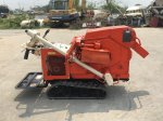 เครื่องนวดเมล็ดข้าวเดินตาม แบบนวดคอรวง ฝัดข้าวได้ ยี่ห้อ KUBOTA รุ่น HH401