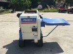 ขายเครื่องนวดเมล็ดข้าวเดินตาม แบบนวดคอรวง ฝัดข้าวได้ ยี่ห้อ Iseki รุ่น HMG300