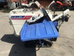 ขายเครื่องนวดเมล็ดข้าวเดินตาม แบบนวดคอรวง ฝัดข้าวได้ ยี่ห้อ Iseki รุ่น HMG300