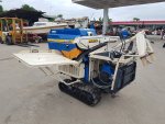 ขายเครื่องนวดเมล็ดข้าวเดินตาม แบบนวดคอรวง ฝัดข้าวได้ ยี่ห้อ Iseki รุ่น HMG600