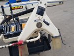 ขายเครื่องนวดเมล็ดข้าวเดินตาม แบบนวดคอรวง ฝัดข้าวได้ ยี่ห้อ Iseki รุ่น HMG600