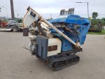ขายเครื่องนวดเมล็ดข้าวเดินตาม แบบนวดคอรวง ฝัดข้าวได้ ยี่ห้อ Iseki รุ่น HMG400